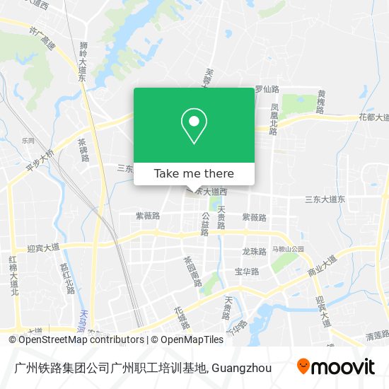 广州铁路集团公司广州职工培训基地 map