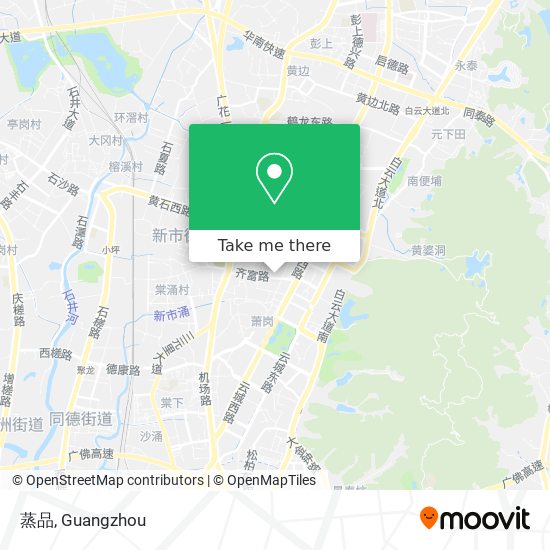 蒸品 map