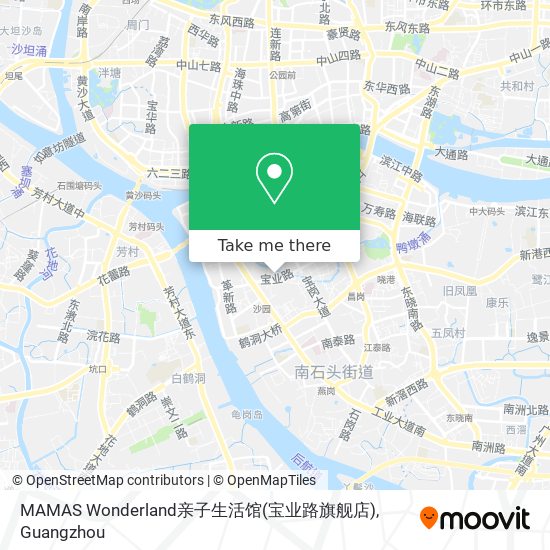 MAMAS Wonderland亲子生活馆(宝业路旗舰店) map