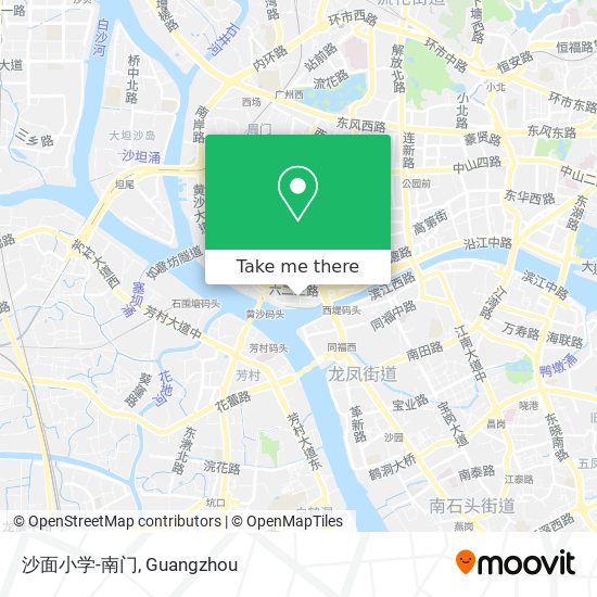 沙面小学-南门 map