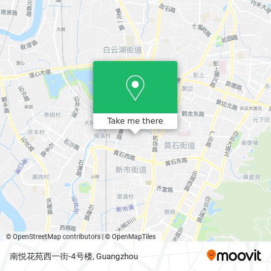 南悦花苑西一街-4号楼 map