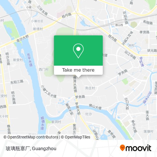 玻璃瓶塞厂 map