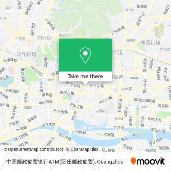 中国邮政储蓄银行ATM(区庄邮政储蓄) map