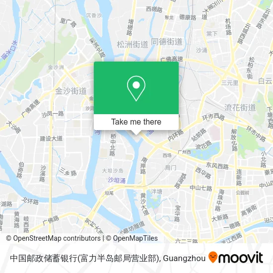 中国邮政储蓄银行(富力半岛邮局营业部) map
