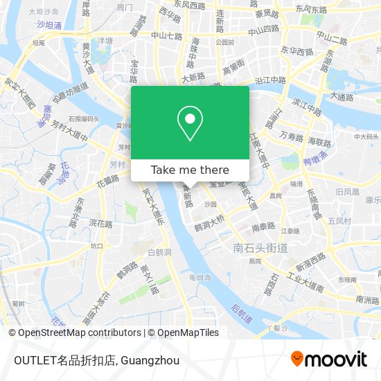 OUTLET名品折扣店 map