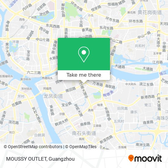 MOUSSY OUTLET map