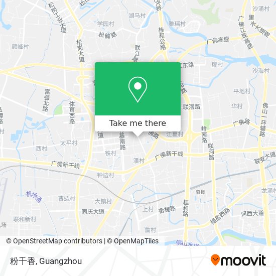 粉千香 map