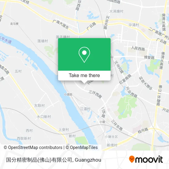 国分精密制品(佛山)有限公司 map