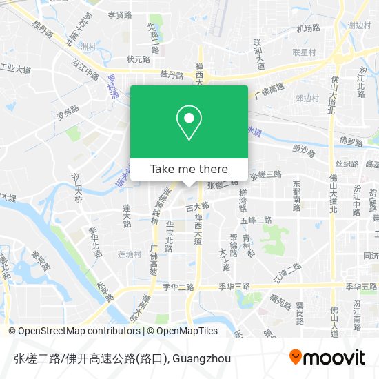 张槎二路/佛开高速公路(路口) map