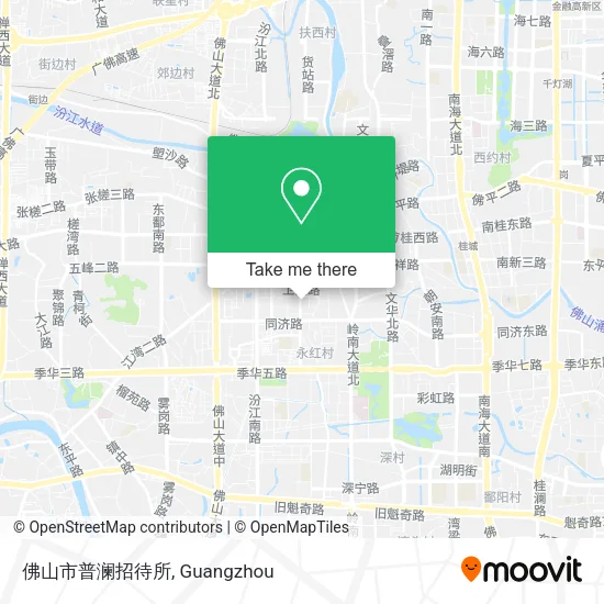 佛山市普澜招待所 map