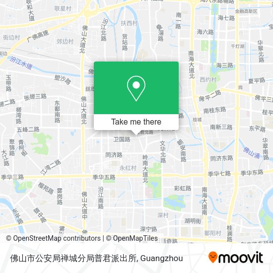 佛山市公安局禅城分局普君派出所 map