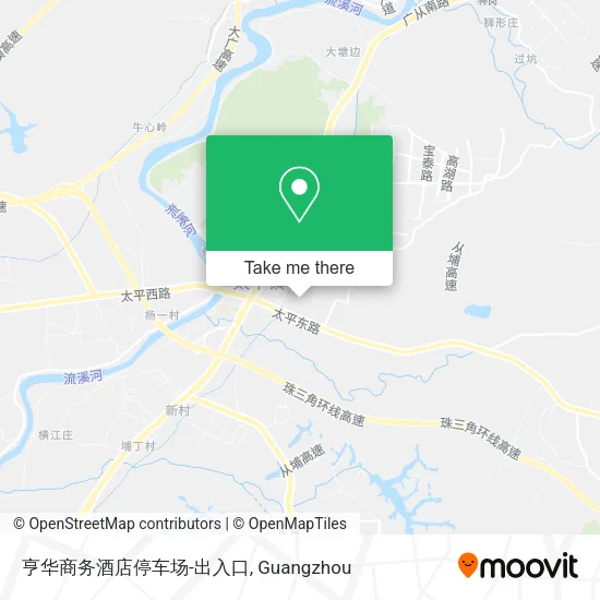 亨华商务酒店停车场-出入口 map