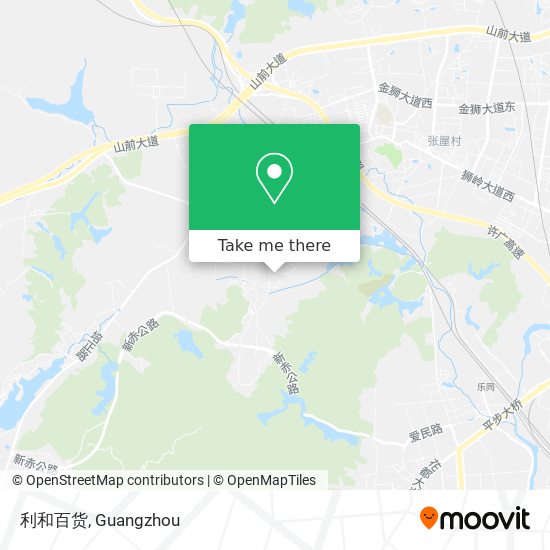 利和百货 map