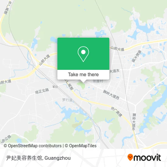 尹妃美容养生馆 map