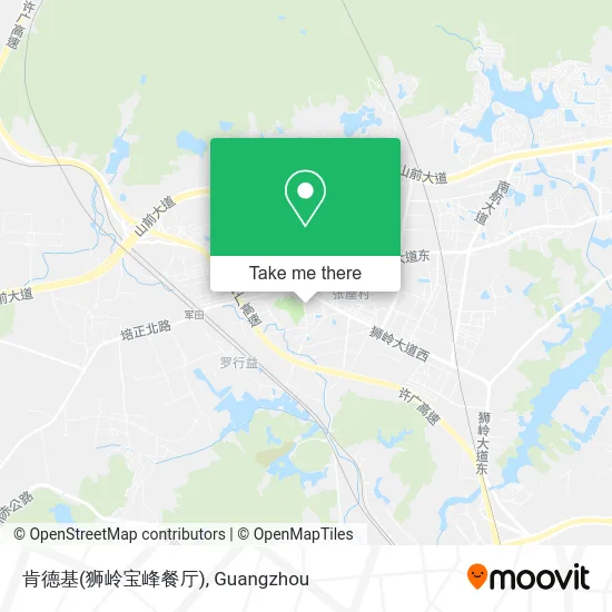 肯德基(狮岭宝峰餐厅) map