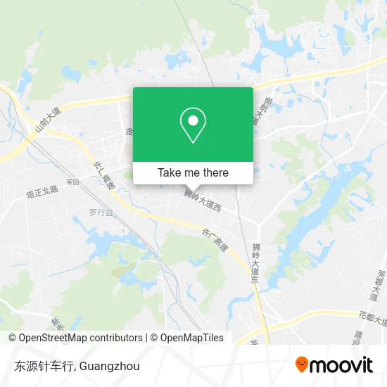 东源针车行 map
