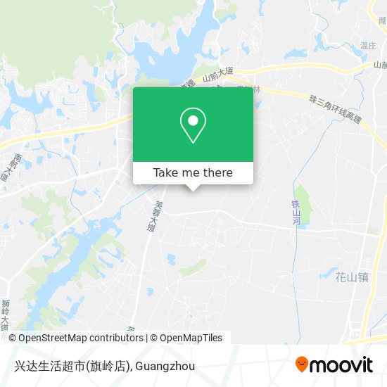 兴达生活超市(旗岭店) map
