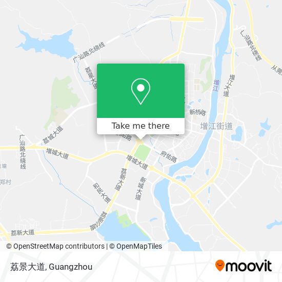 荔景大道 map