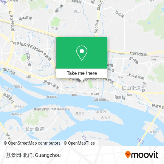 荔景园-北门 map