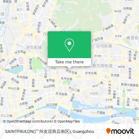 SAINTPAULON(广州友谊商店南区) map