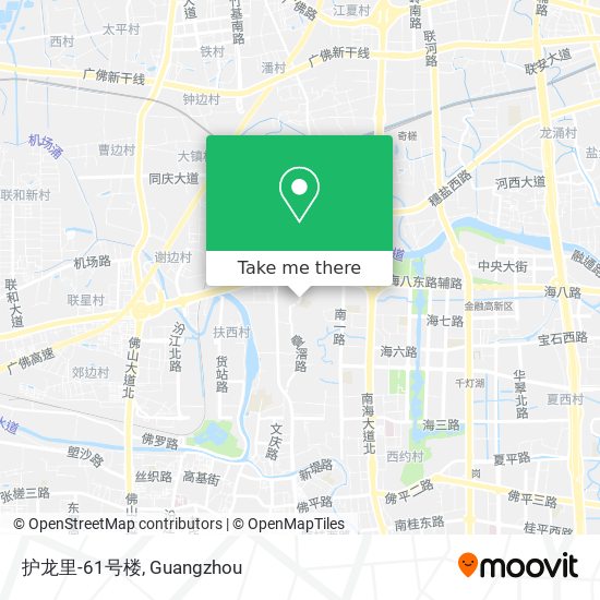 护龙里-61号楼 map