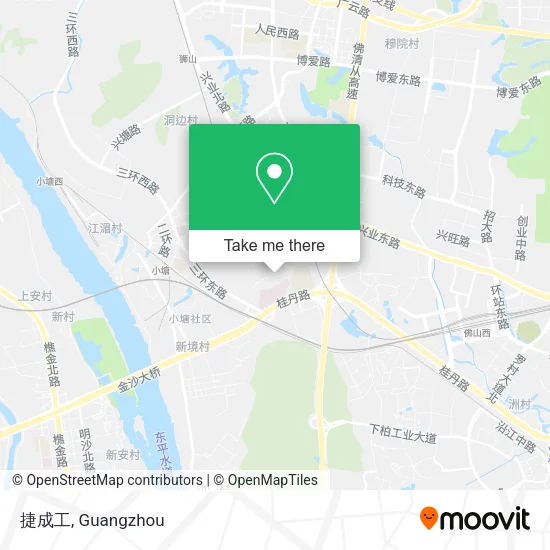 捷成工 map