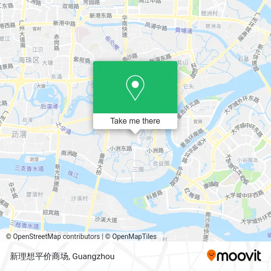 新理想平价商场 map