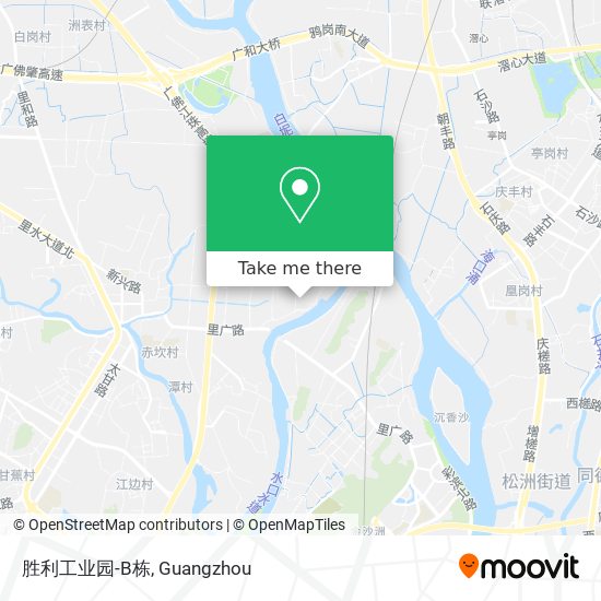 胜利工业园-B栋 map