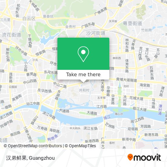 汉弟鲜果 map