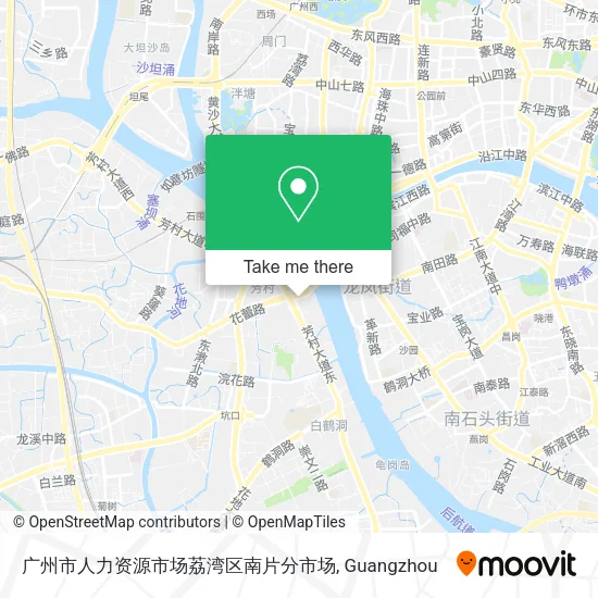 广州市人力资源市场荔湾区南片分市场 map