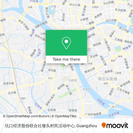 坑口经济股份联合社墩头村民活动中心 map