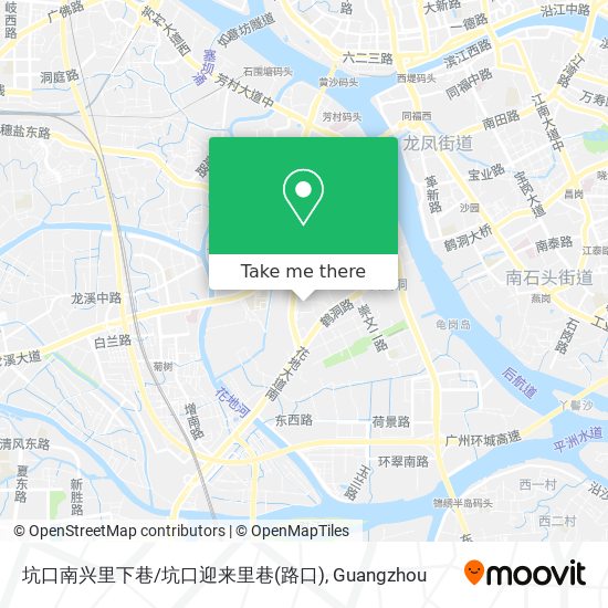 坑口南兴里下巷/坑口迎来里巷(路口) map