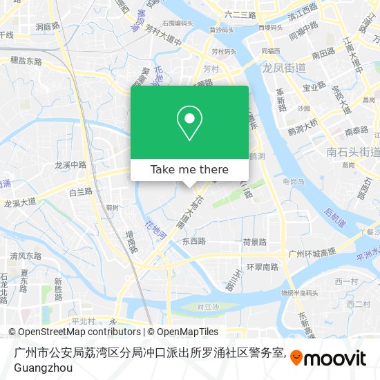 广州市公安局荔湾区分局冲口派出所罗涌社区警务室 map