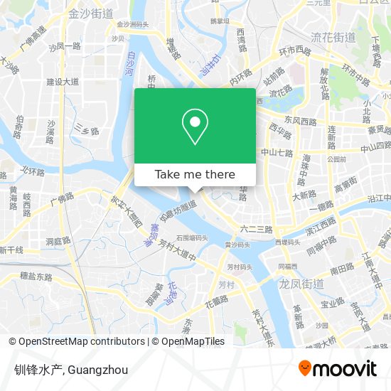 钏锋水产 map