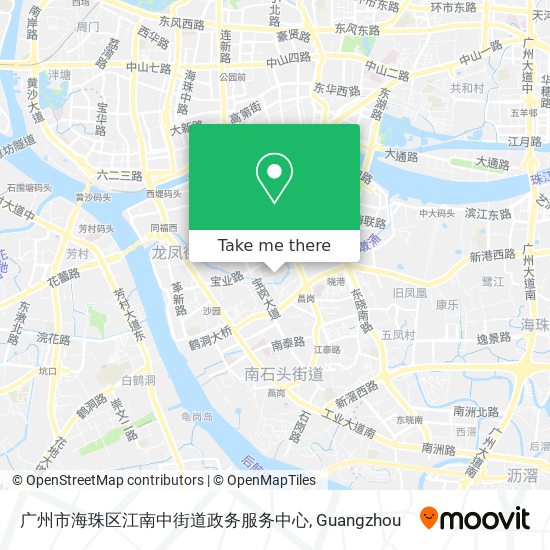 广州市海珠区江南中街道政务服务中心 map