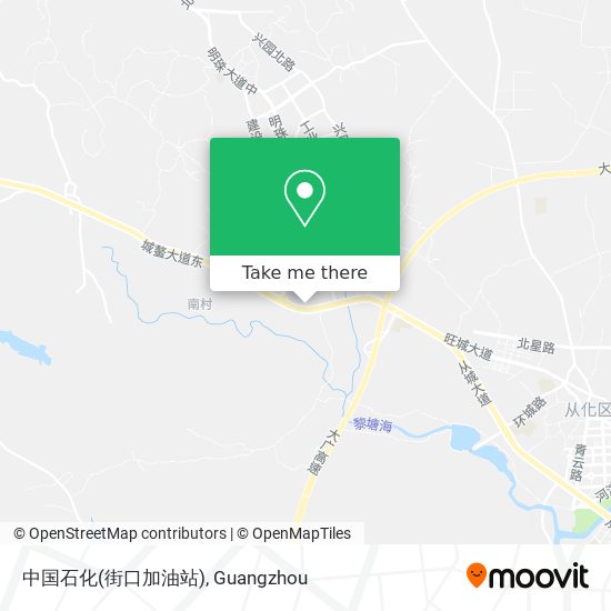 中国石化(街口加油站) map
