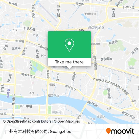 广州有本科技有限公司 map