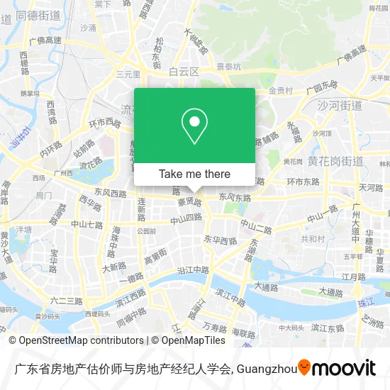 广东省房地产估价师与房地产经纪人学会 map