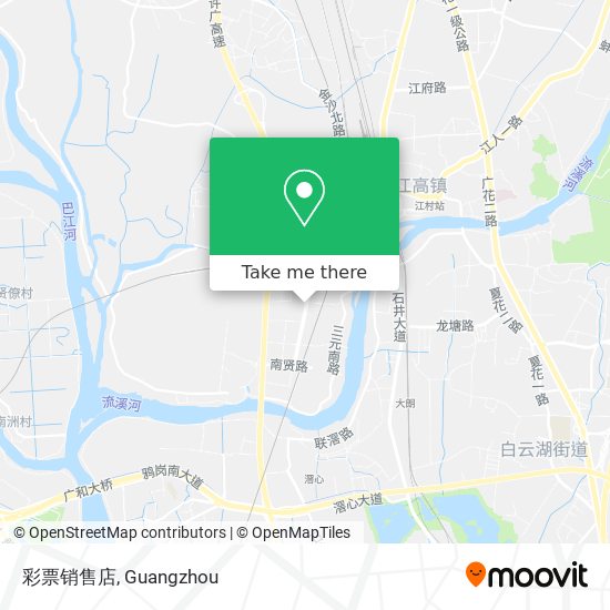 彩票销售店 map
