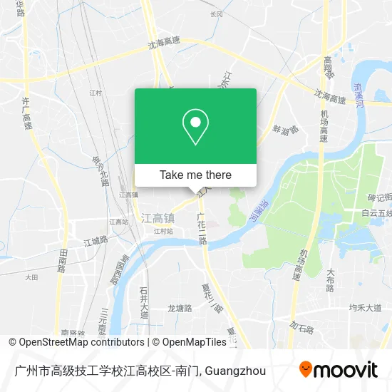 广州市高级技工学校江高校区-南门 map