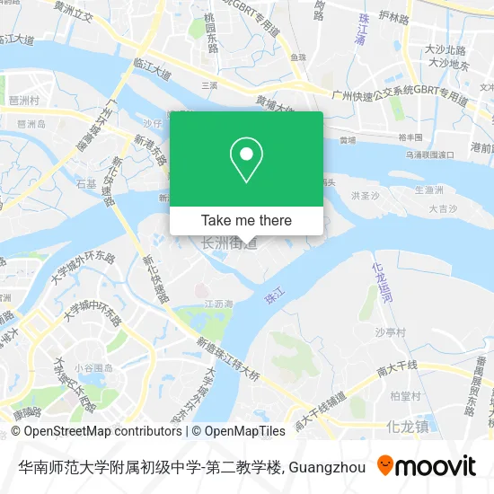 华南师范大学附属初级中学-第二教学楼 map