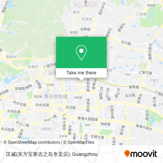 匡威(东方宝泰吉之岛专卖店) map