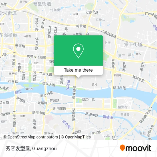 秀容发型屋 map