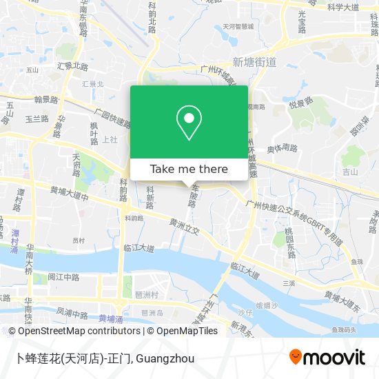 卜蜂莲花(天河店)-正门 map