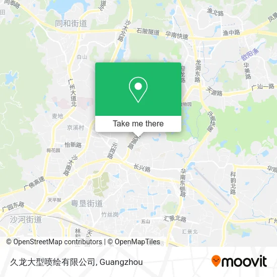 久龙大型喷绘有限公司 map