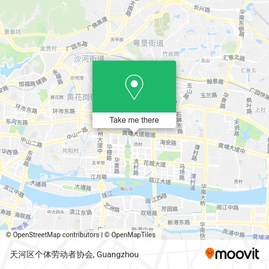 天河区个体劳动者协会 map
