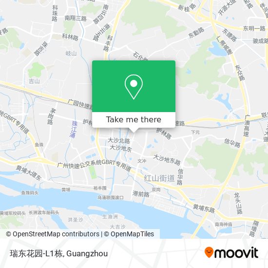 瑞东花园-L1栋 map
