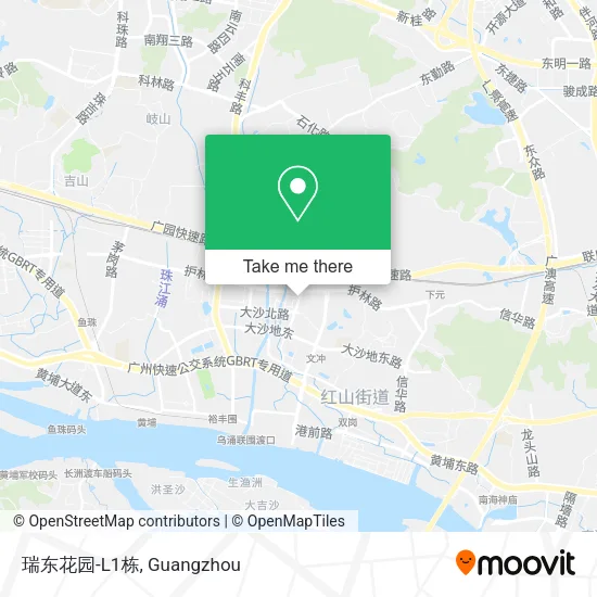 瑞东花园-L1栋 map