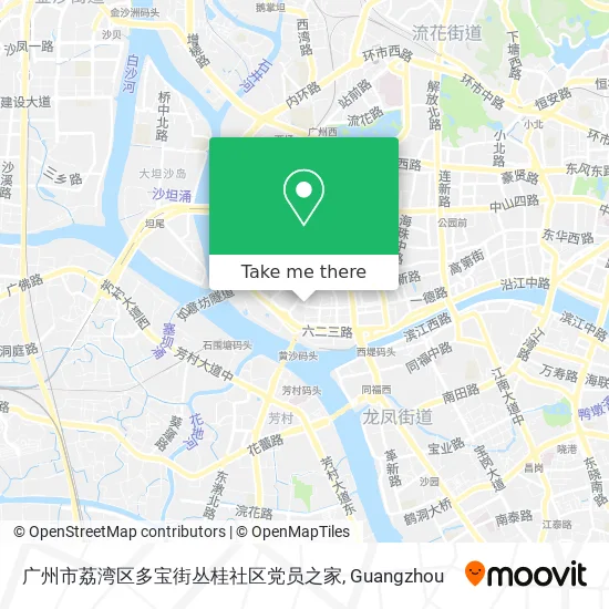 广州市荔湾区多宝街丛桂社区党员之家 map