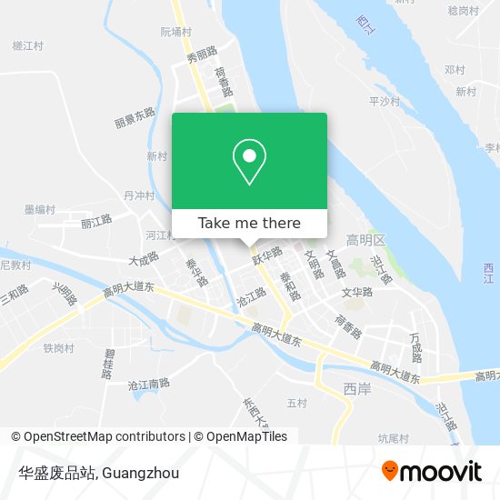华盛废品站 map